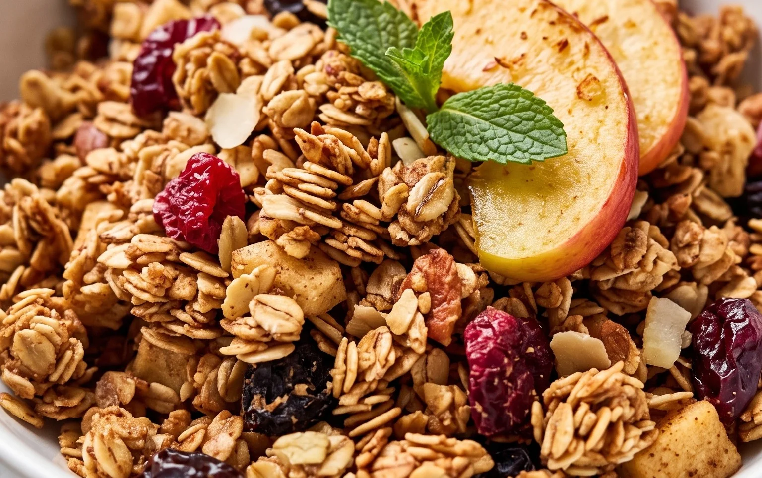 Healthy Apple Pie Granola
