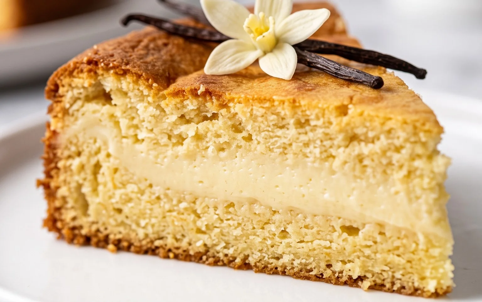 Ein Vanillepudding Kuchen Rezept fürs Wochenende